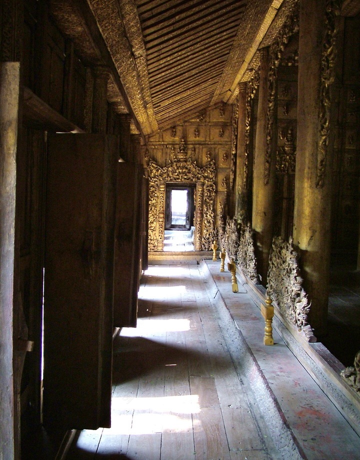 Shwenandaw 柚木寺院丨缅甸-14