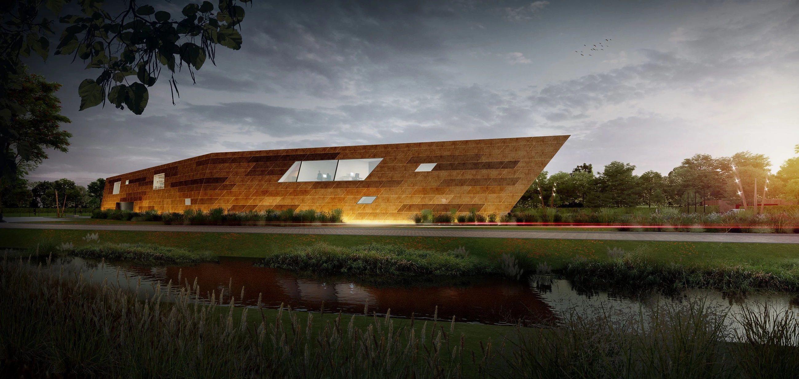 红白相映,足球俱乐部的现代化训练基地-10