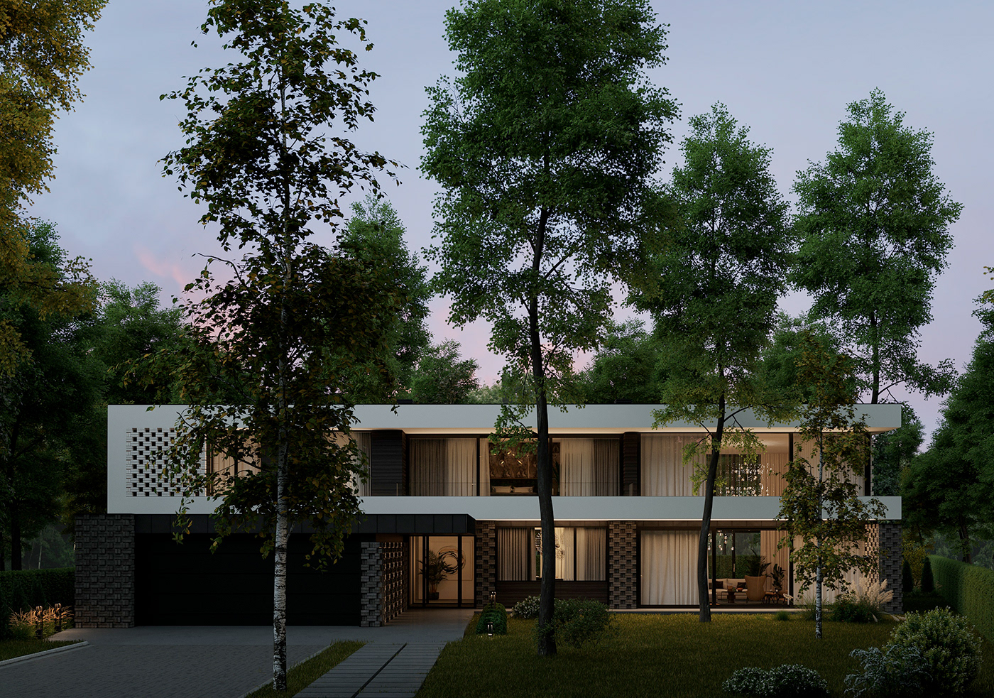 FN House · 极简别墅设计丨乌克兰哈尔科夫丨Maksim Muratov 等-8