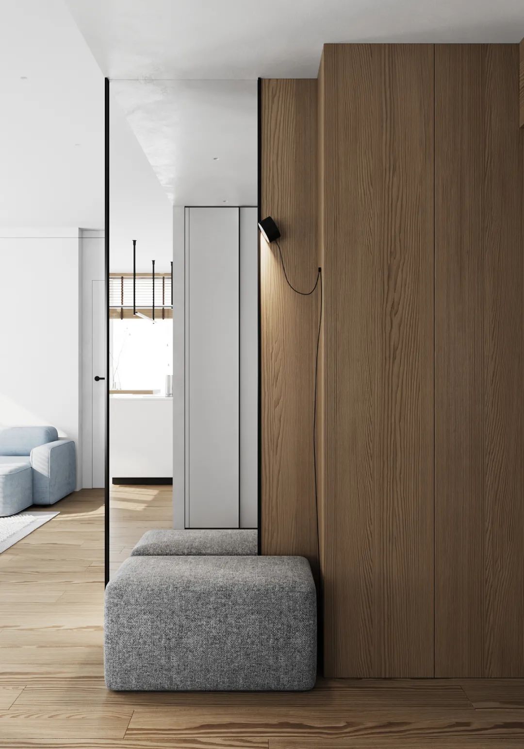 92㎡木质简约住宅丨Olga Bondar-22