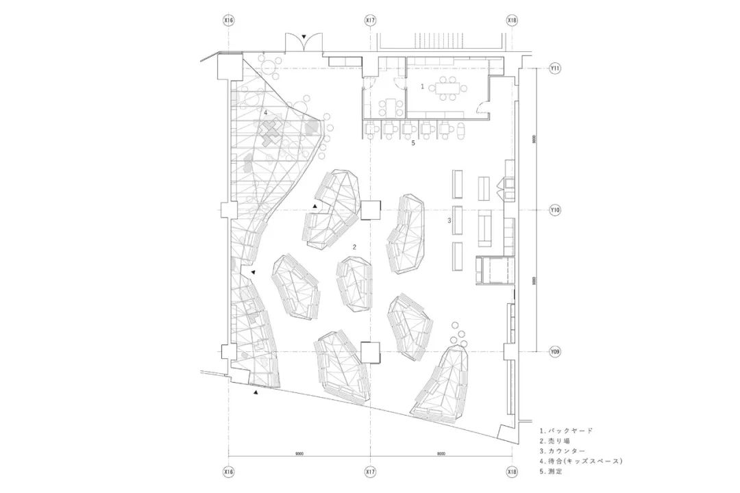 JINS 爱知县眼镜店丨日本爱知丨平田晃久建筑设计事务所-17