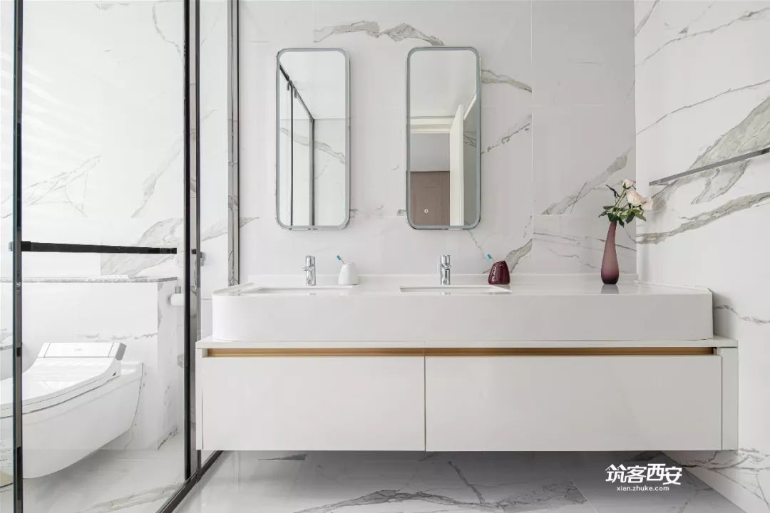 西安胡剑新作 | 400㎡大平层住宅，满足三代人五只猫的舒适生活-84