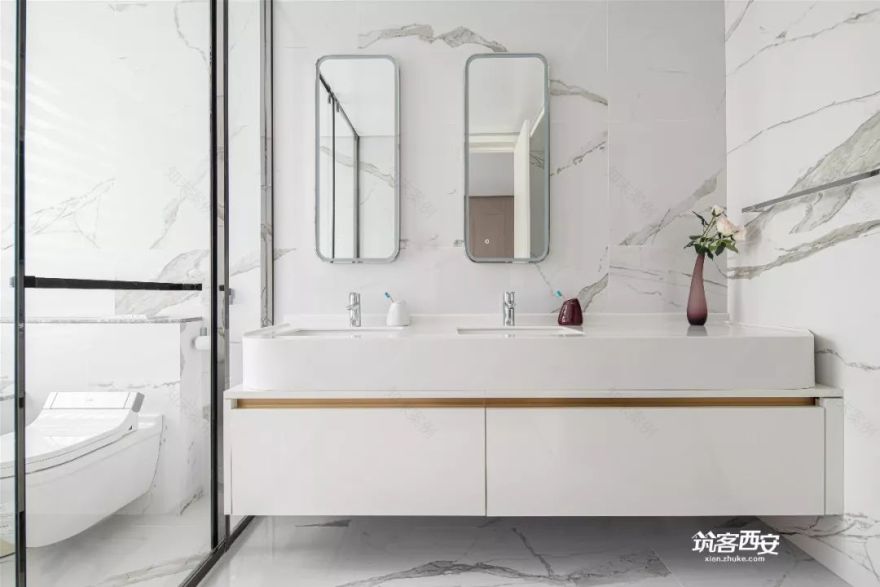 西安胡剑新作 | 400㎡大平层住宅,满足三代人五只猫的舒适生活-84