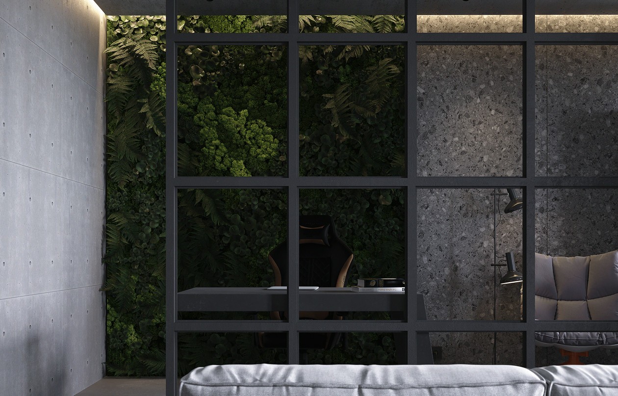 110平，高级灰色系 工业风！-12