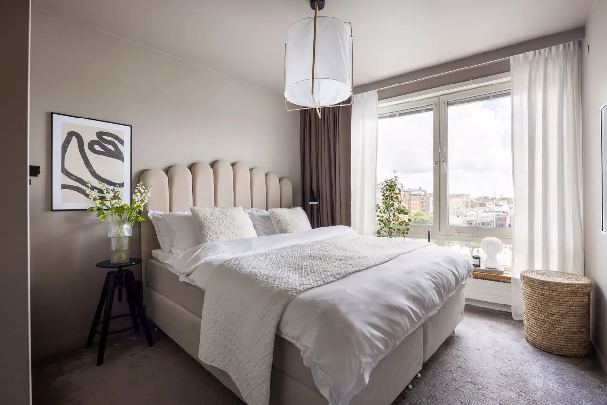 曲线美学 | 瑞典木质条纹墙的装饰魅力-16