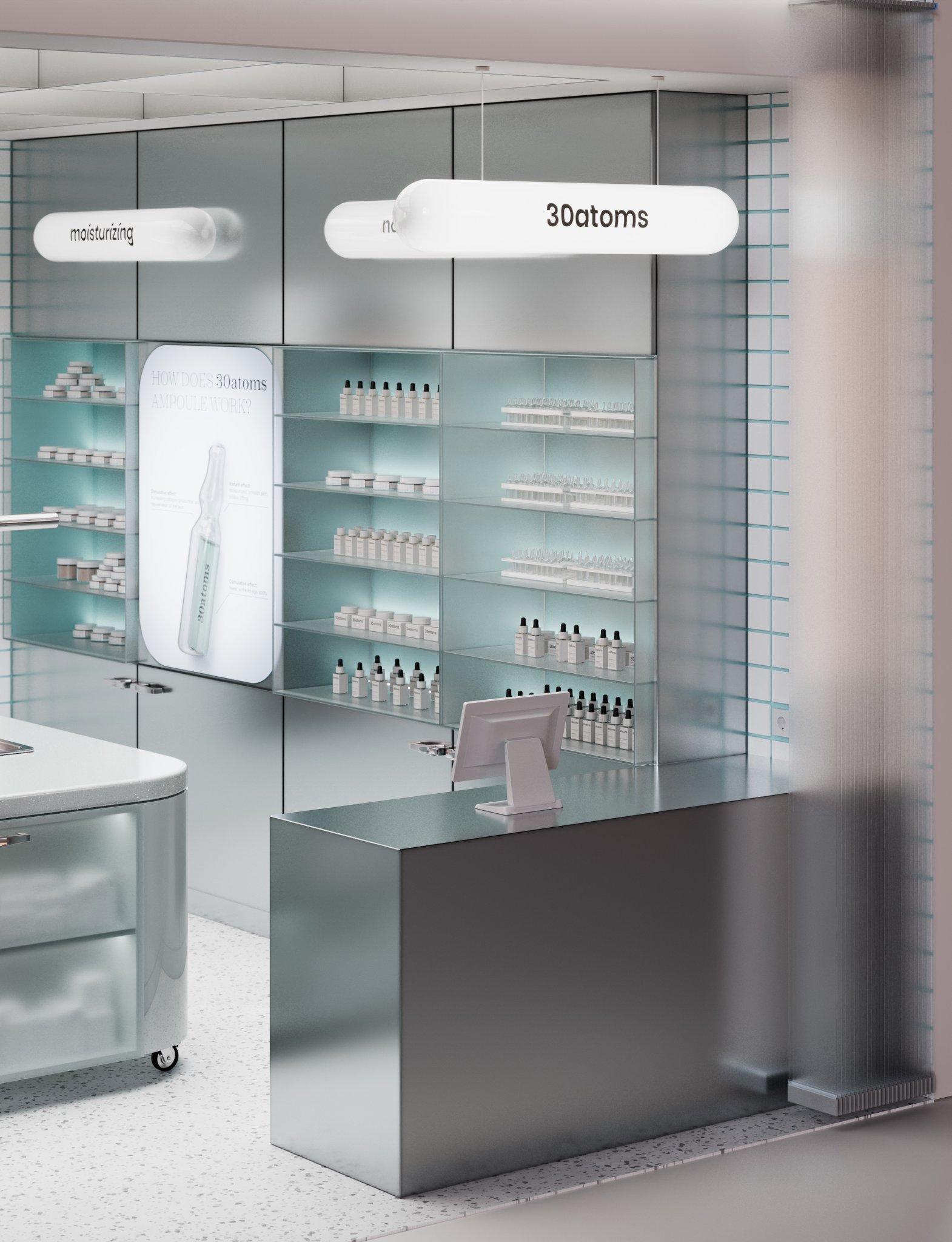 护肤品牌30atoms快闪店丨Kseniya Popova-10