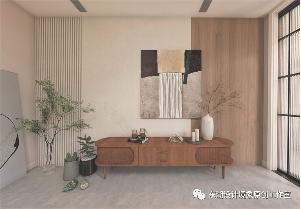 红莲湖现代侘寂风住宅丨东湖设计境象原创工作室-34