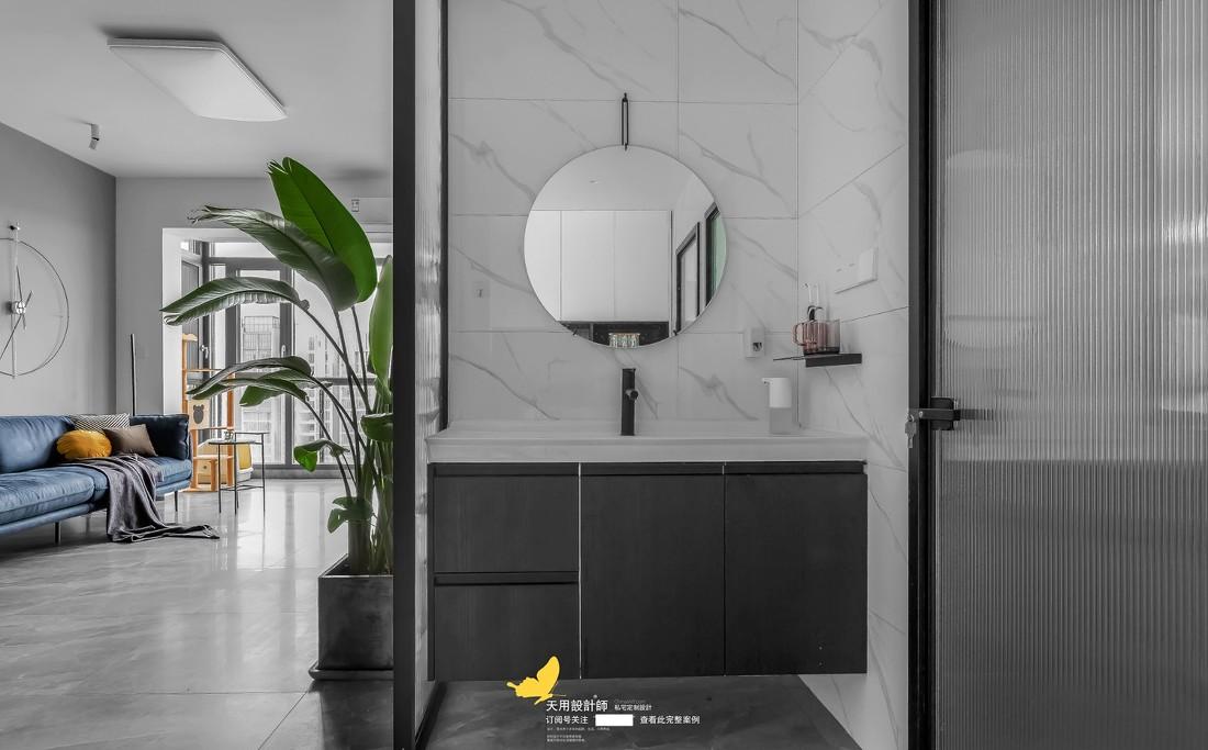 简约通透天用设计,玻璃隔断打造互动空间-17