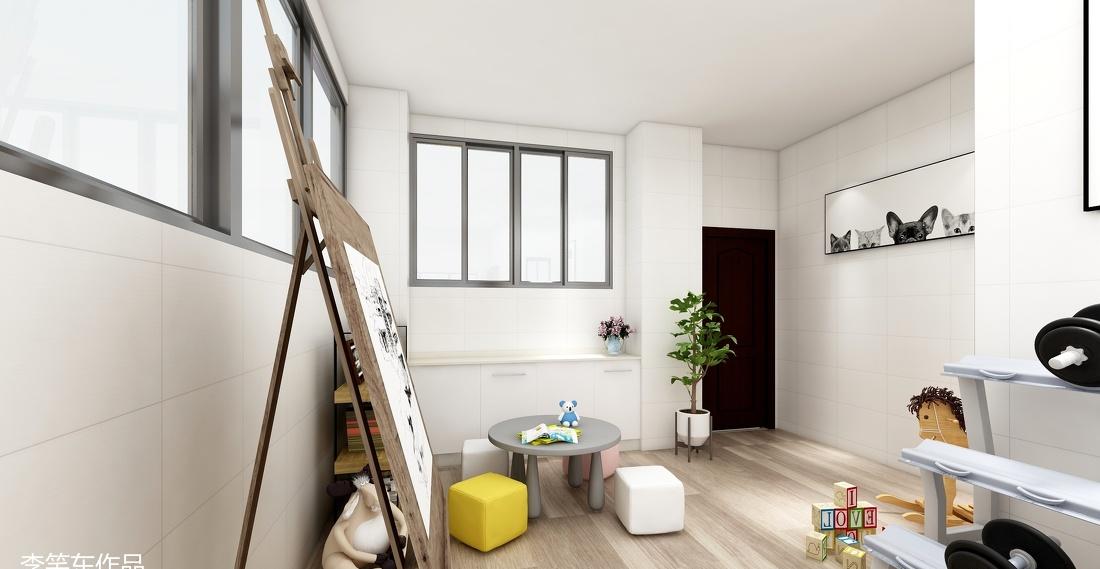 温馨家庭公寓设计，打造亲子互动空间-61