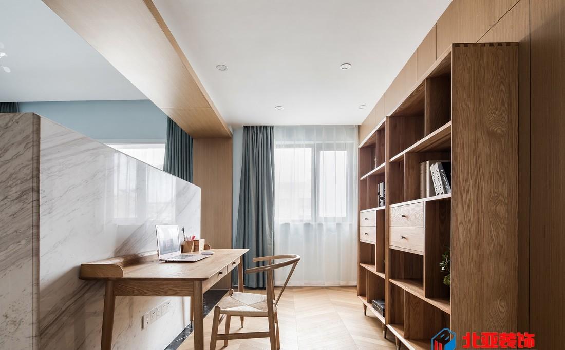 江苏北亚 120 平现代简约风 | 阳光、原木与时尚的共生-6