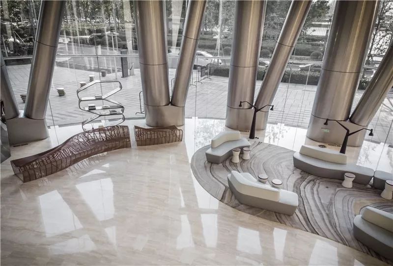 中银大厦 | 光影艺术的办公空间-31