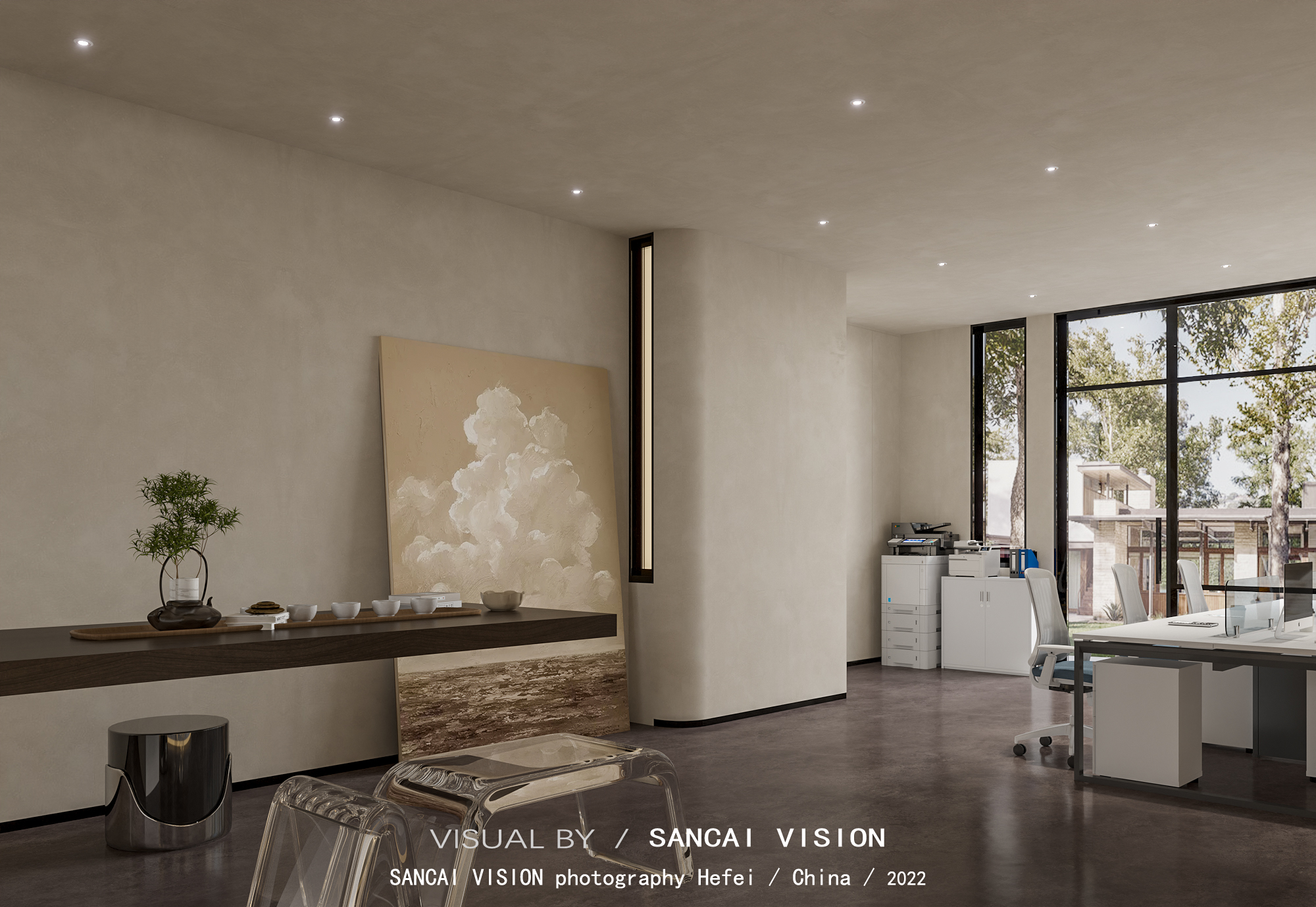 这样的办公室都不想放假了呢❤-7