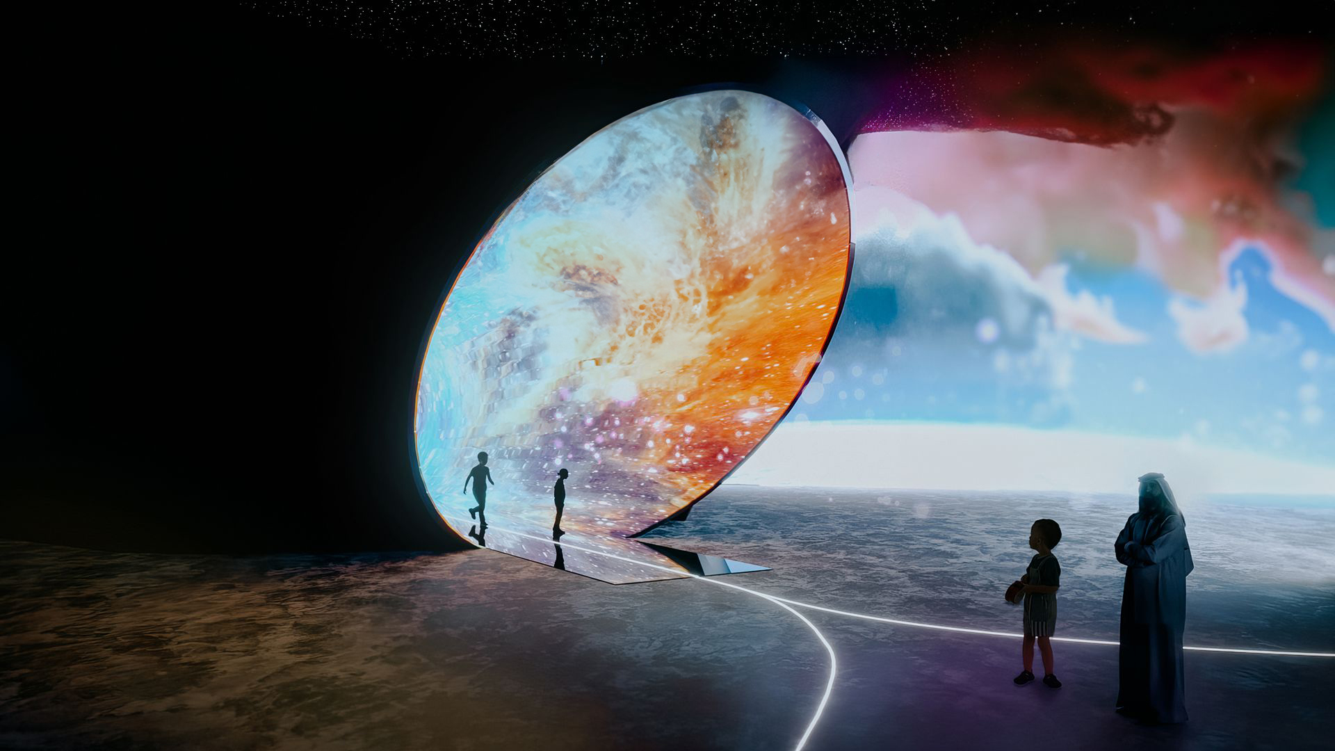 卢赛尔大道奇迹世界丨卡塔尔丨3AM.DIGITAL,Aura Group-40