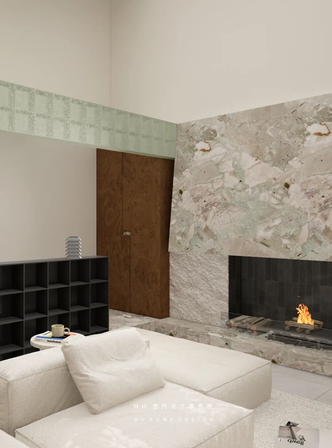 【首发】MH设计新作：自由·归属▏当代豪宅的极简艺术，让生活更有腔调-151