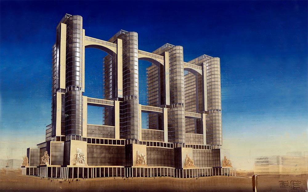 Наркомтяжпром（国家重工业人民委员部大楼）丨中国丨Весниных兄弟（韦森宁兄弟）-2