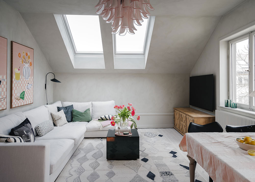 斯德哥尔摩郊区低预算时尚阁楼公寓-2