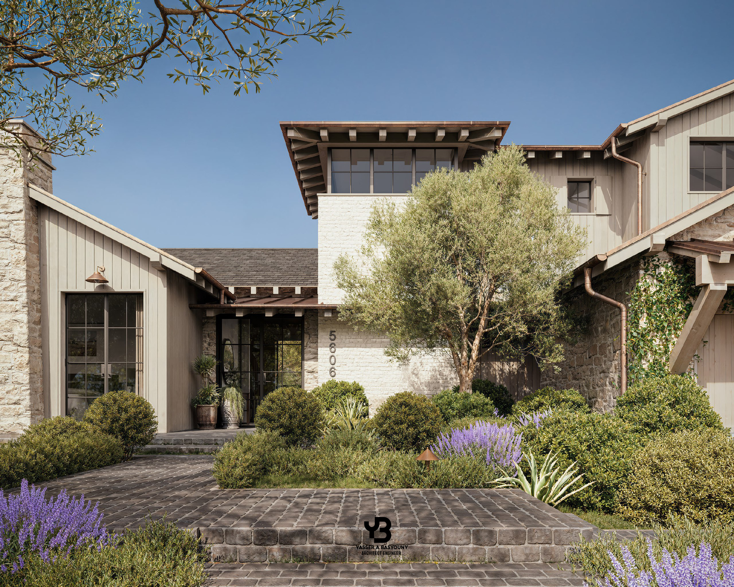 Modern Farmhouse villa-4