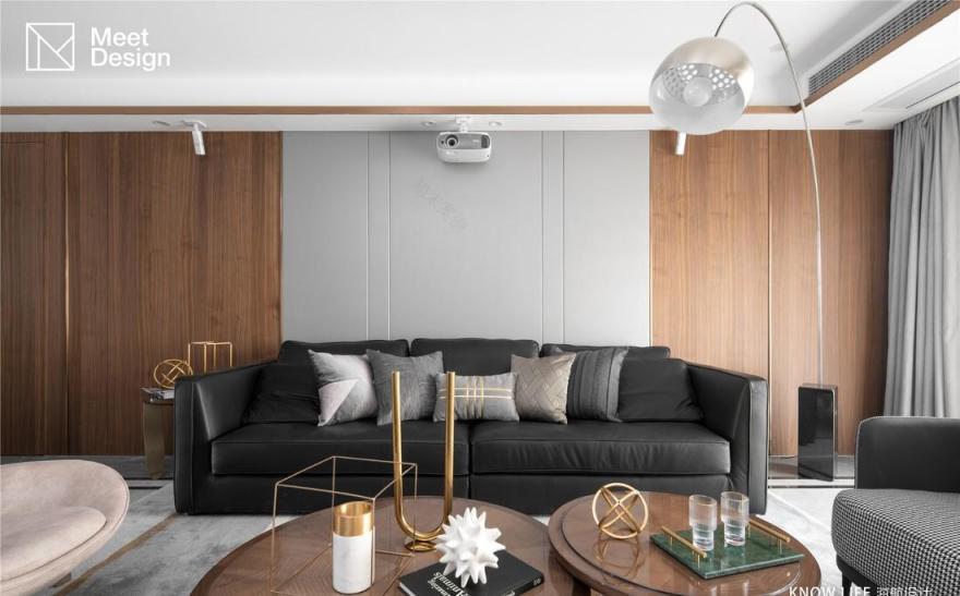 轻奢韵味浓郁的私人定制空间-2