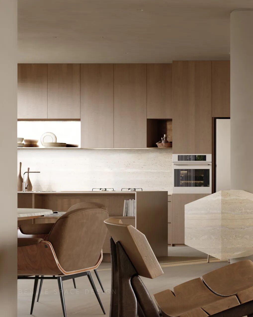 本界设计｜老钱风·用克制美学重塑空间-63