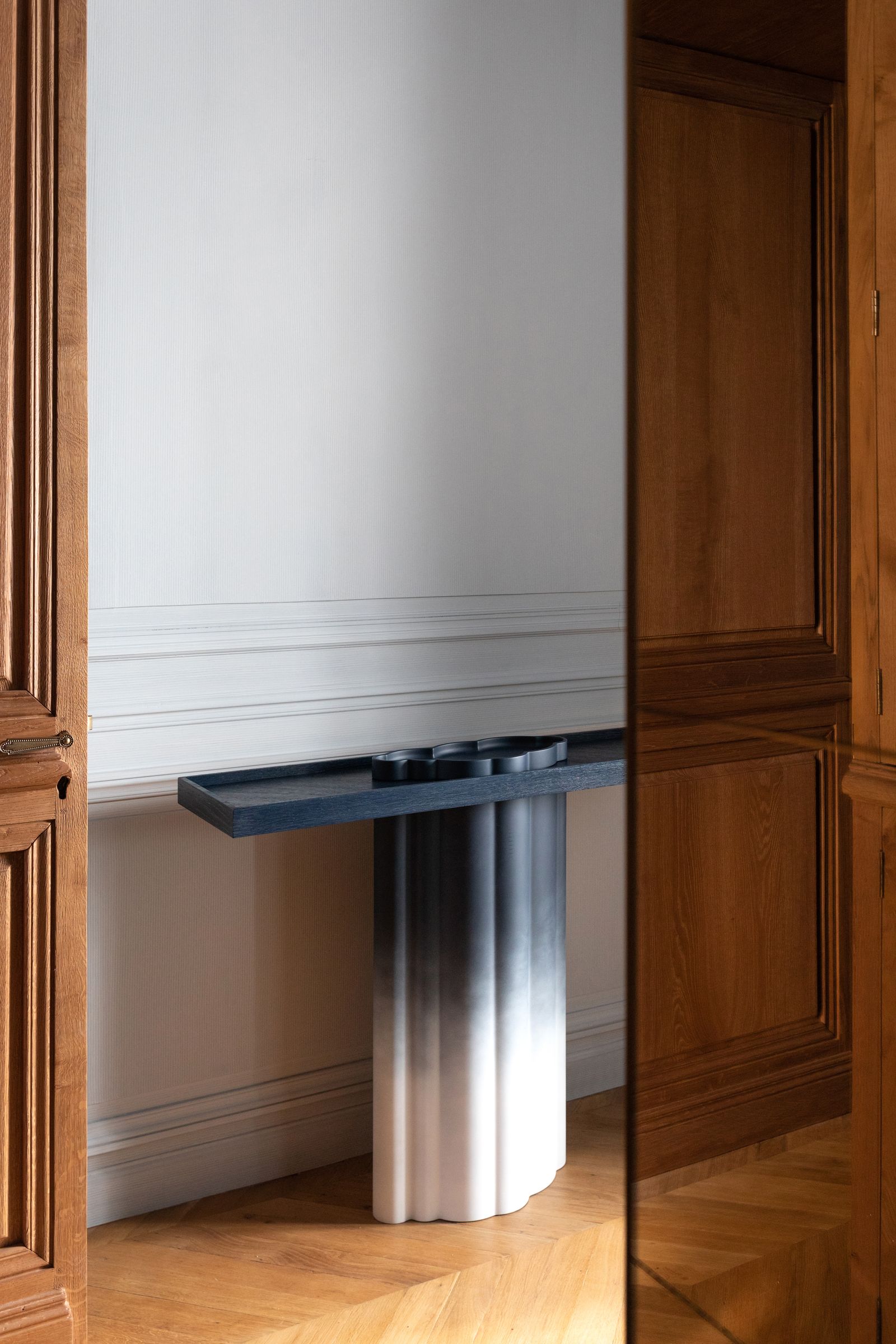 巴黎特罗卡德罗附近奥斯曼风格公寓改造丨法国巴黎丨室内设计师Delphine Maumot-33