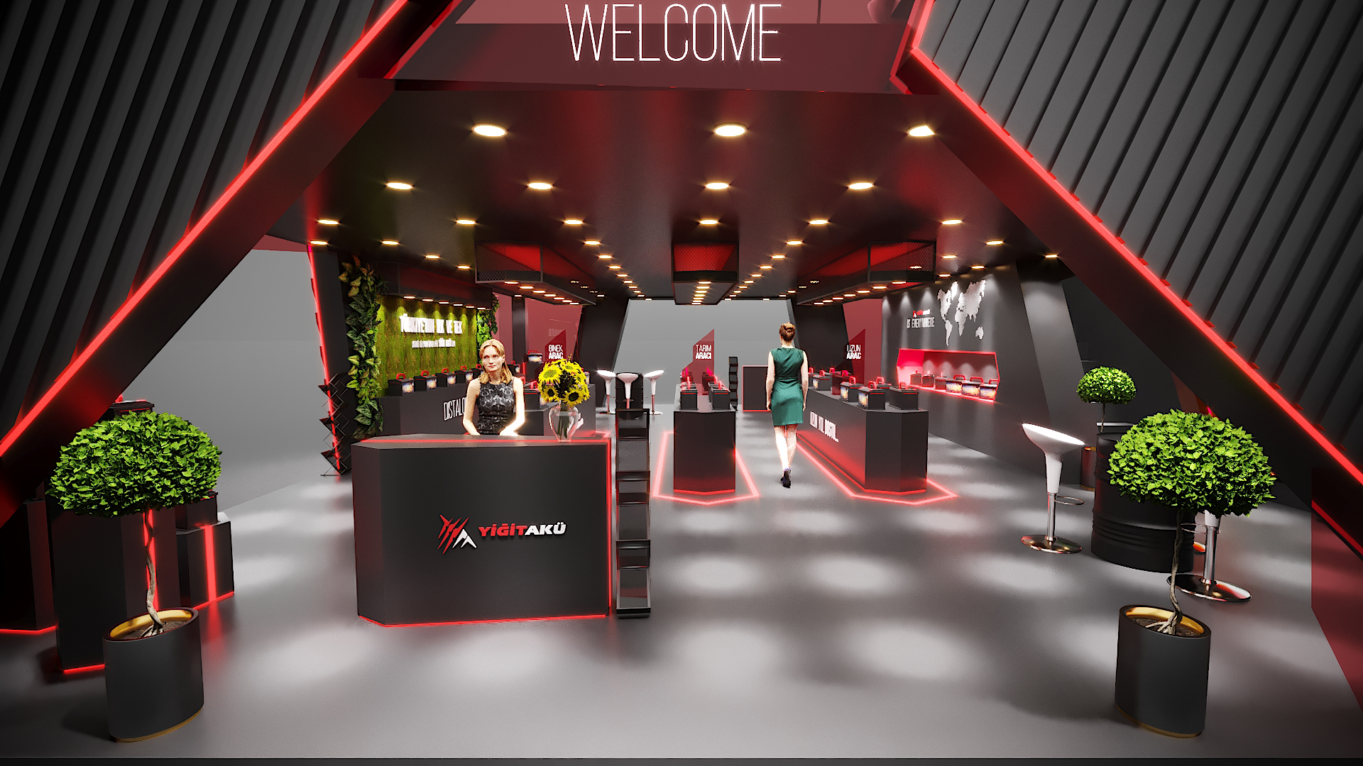 YİĞİT AKÜ / 2020 EXHIBITION STAND DESIGN-12