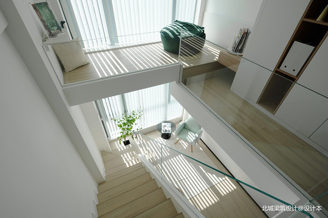 15万元一居50平米装修案例_效果图 - 天生阳光派 / 独立女性的极简LOFT - 设计本-15