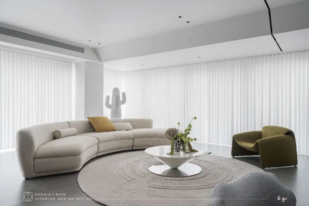 天澜道140㎡「预留白色·邂逅270度的阳光」丨中国重庆丨KD室内设计事务所-24