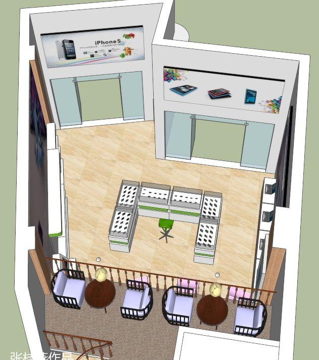 手机店室内设计 | 打造休闲与展示一体化空间-9