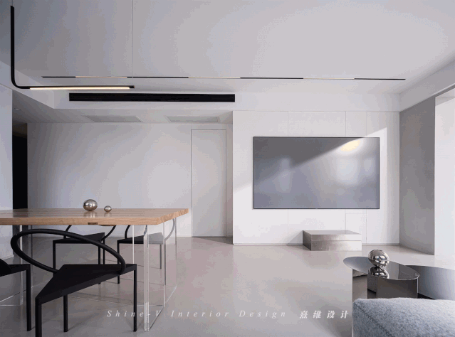 《不繁》极简风格精装房改造，打造空灵静美空间-14
