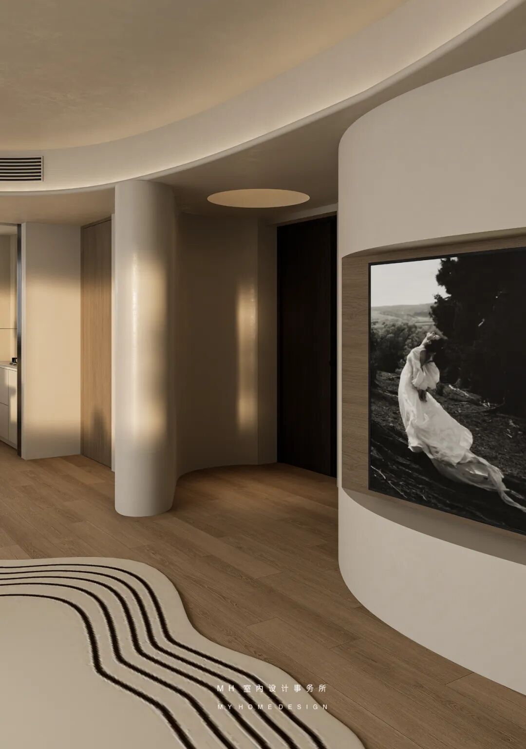 【首发】MH设计新作：流动的诗▏解构空间-29