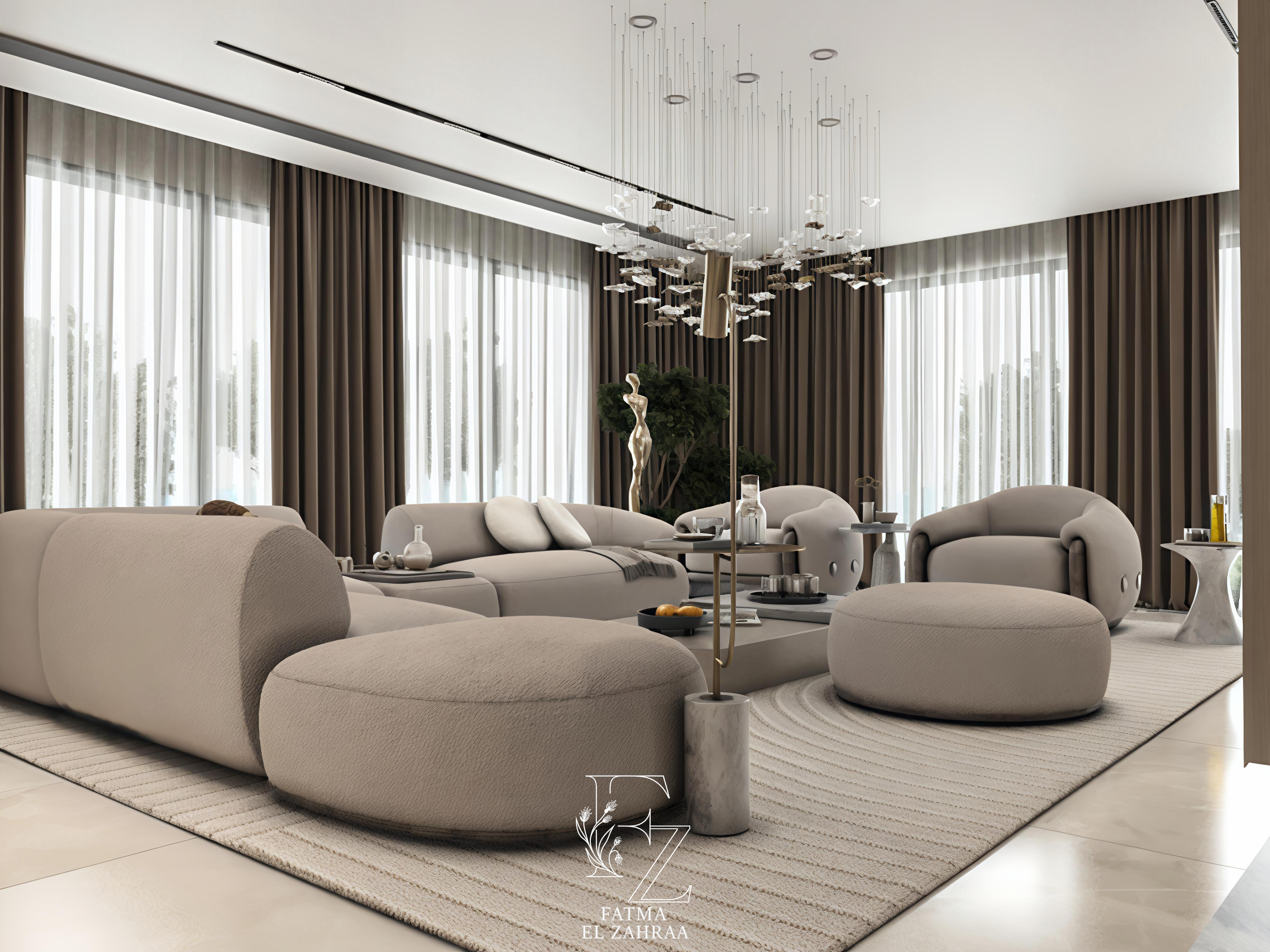 家庭起居与用餐区设计-4