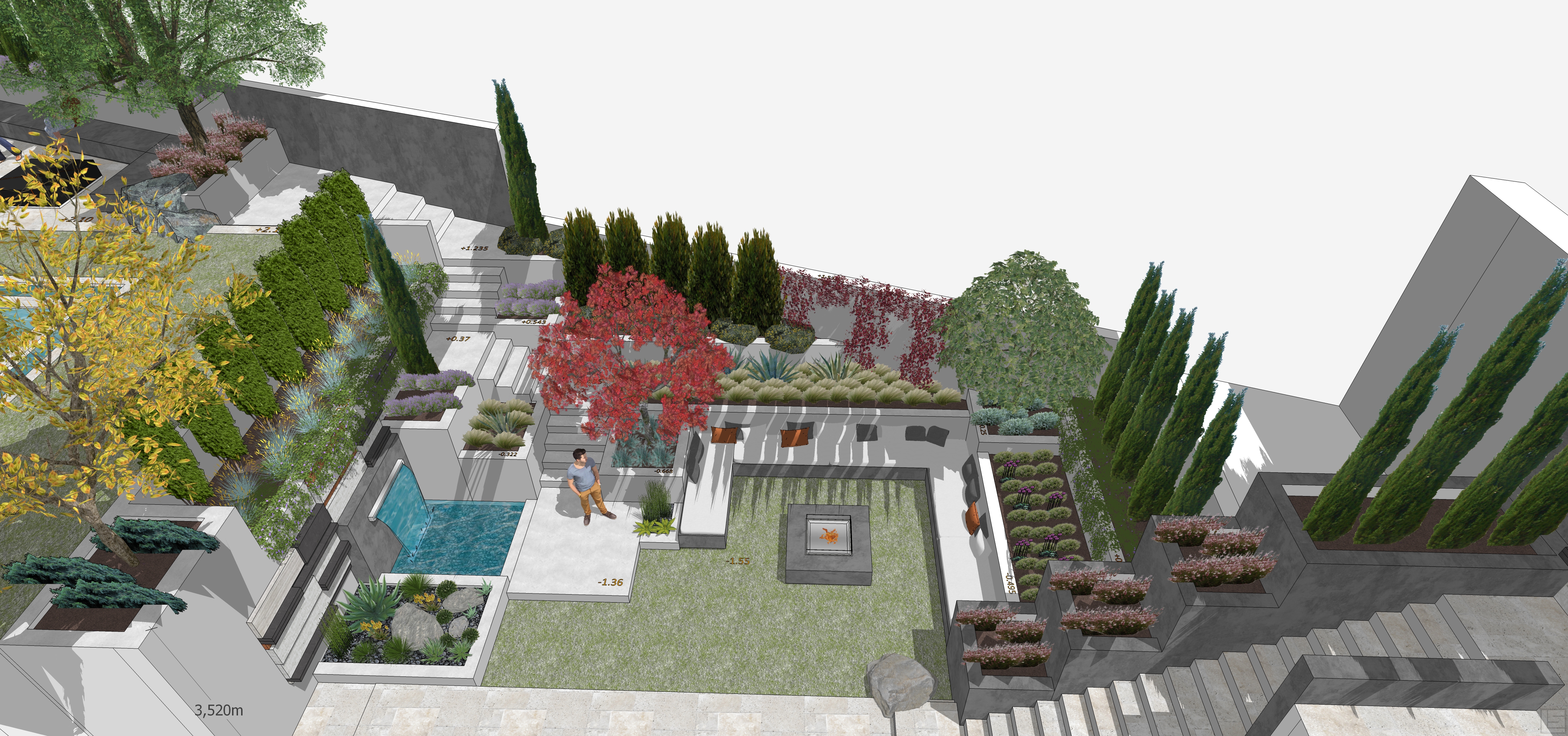 Kefalari 住宅景观设计丨希腊雅典-3