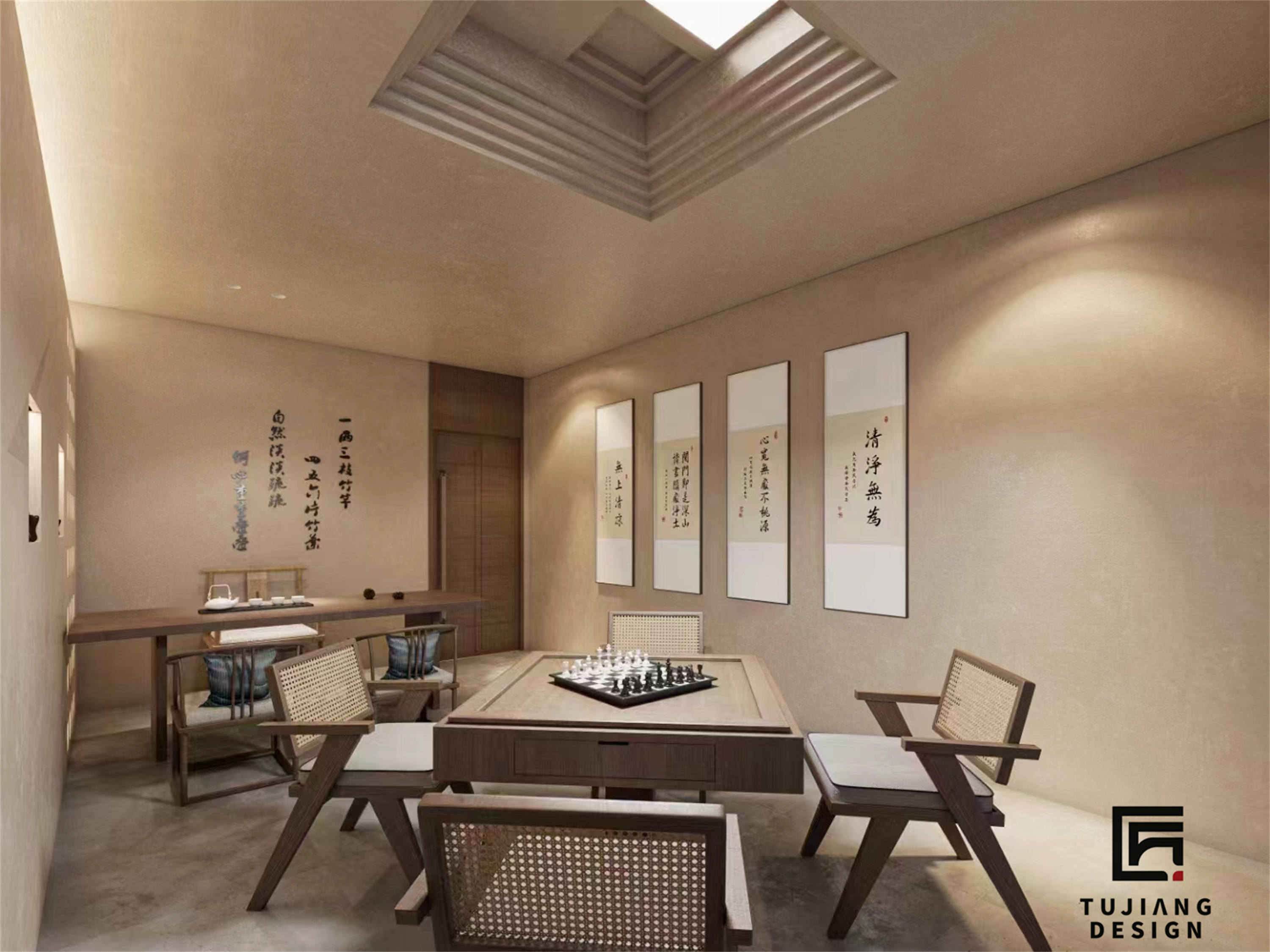 茶室设计，在时光褶皱中，寻回生活的禅意-2