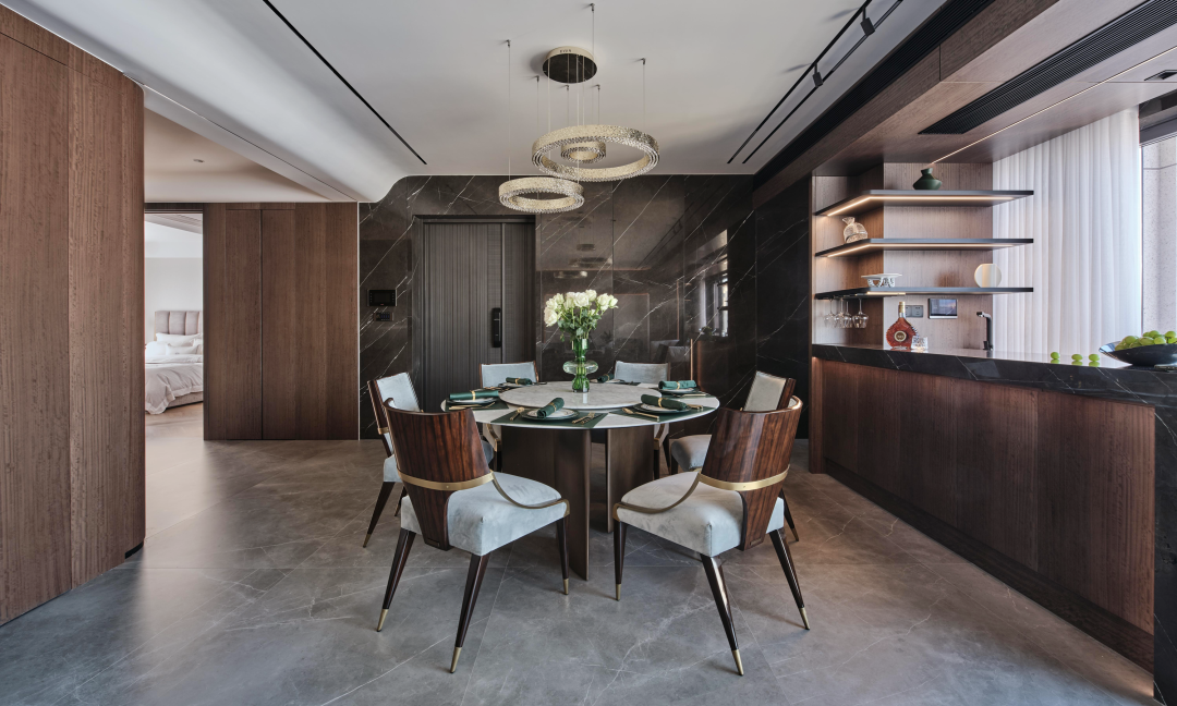 滨江壹号 · 平衡与融合的“心”居设计丨丽园装饰-16