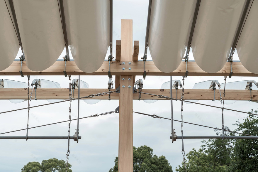 展翅 户外临时装置设计丨中国湖州丨借光实践建筑设计工作室-19