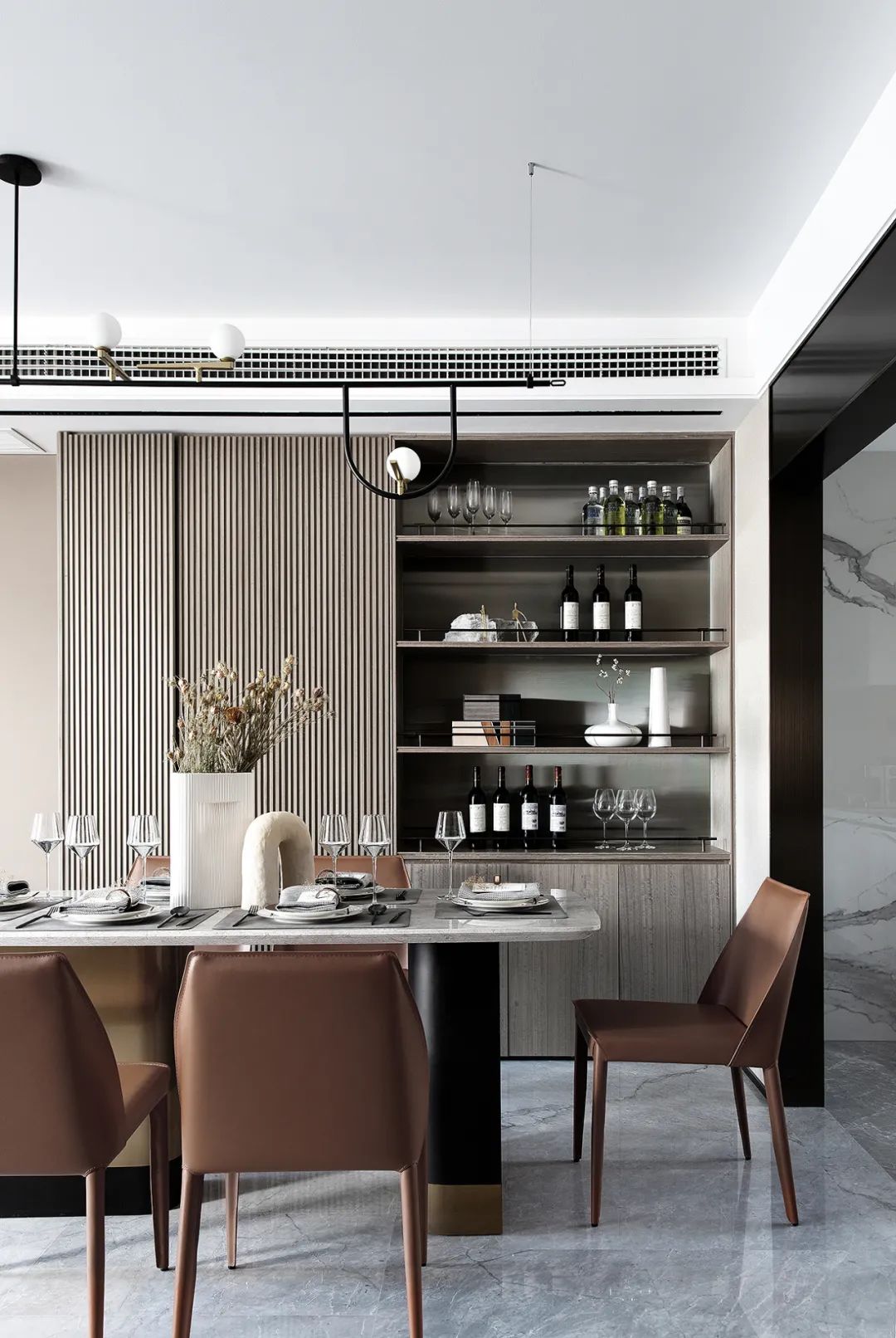 暖色调东方美学打造灵动温馨空间丨其境设计-22