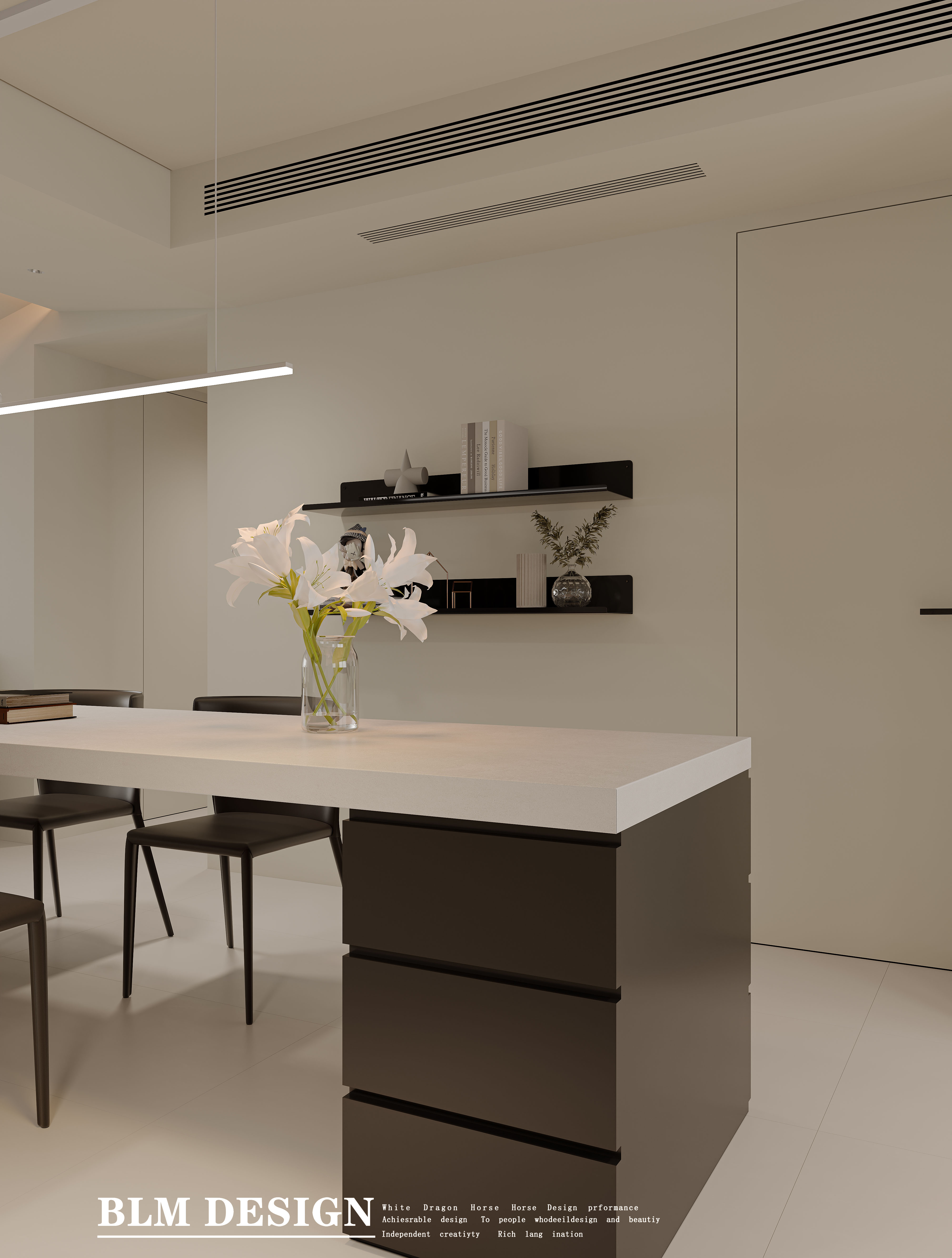 极简  白龙马效果图相关制作项目-7