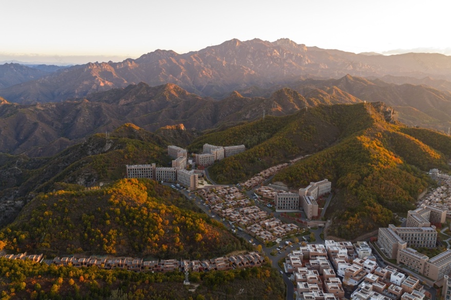 阿那亚金山岭酒店组团(含书店,酒店,泳池等)丨中国河北丨WTD纬图设计-1