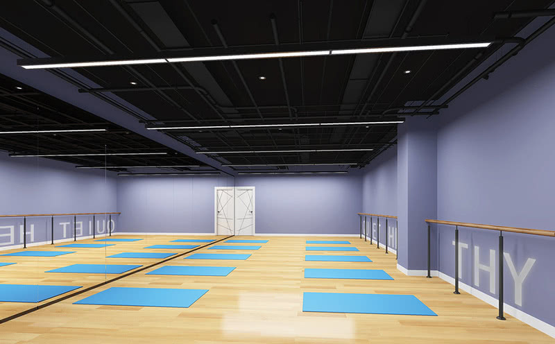 舞蹈教室 舞蹈房设计案例效果图-16