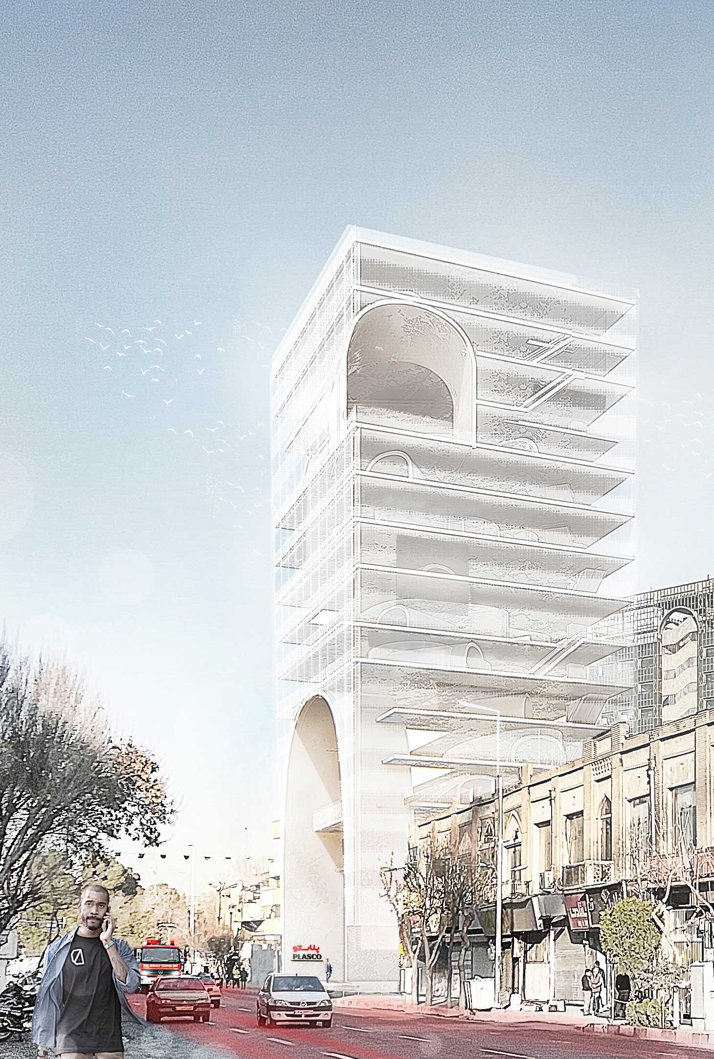 新 Plasco 建筑 |  Mohamad rasoul moosapour-20