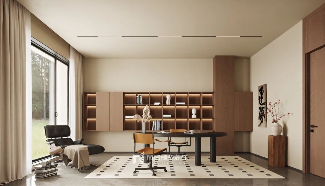 海上湾丨400㎡侘寂东方，别具一格的典雅居所-110