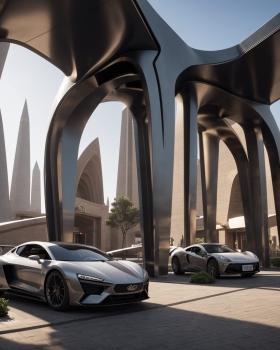 City entrance gate using Artificial intelligence