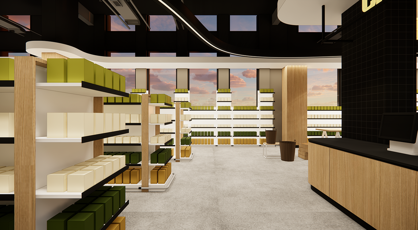 新零售超市设计丨再設計空间事務所-10