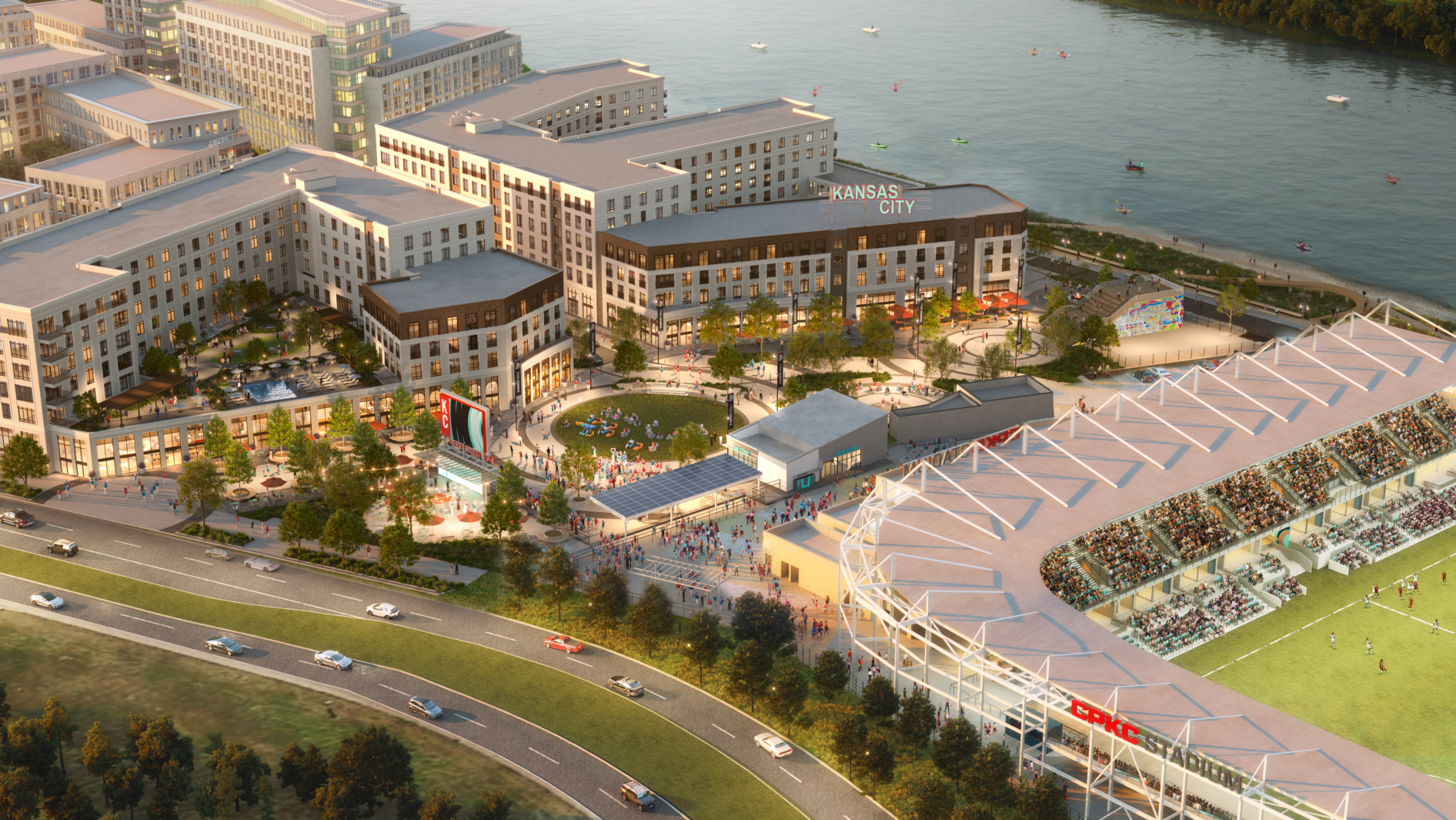 Berkley Riverfront Mixed-Use District - Perkins Eastman-0