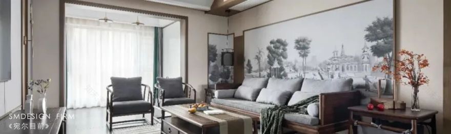 北辰三角洲婚房设计丨中国北辰丨方平米设计-137