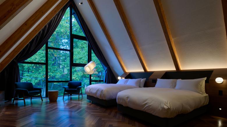 白马的木屋丨日本长野丨GENETO Architects-10