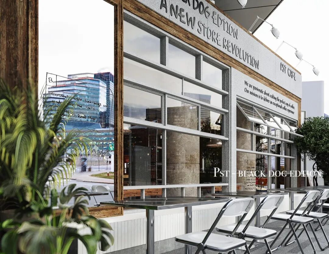 黑犬咖啡馆:停泊在机械时代的航海旧梦 商业空间设计丨YIBEI DESIGN SUZHOU-4