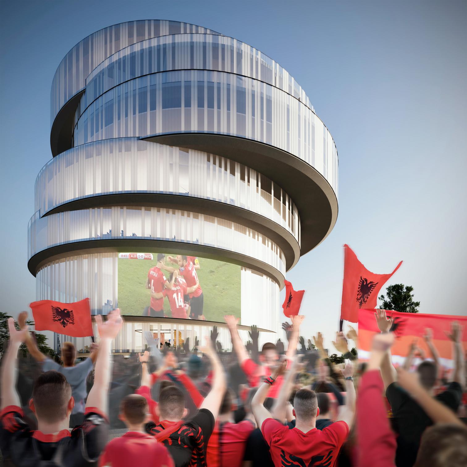 "OODA 打造的 Klan TV 新总部 | 电影卷轴般的动态建筑"-5