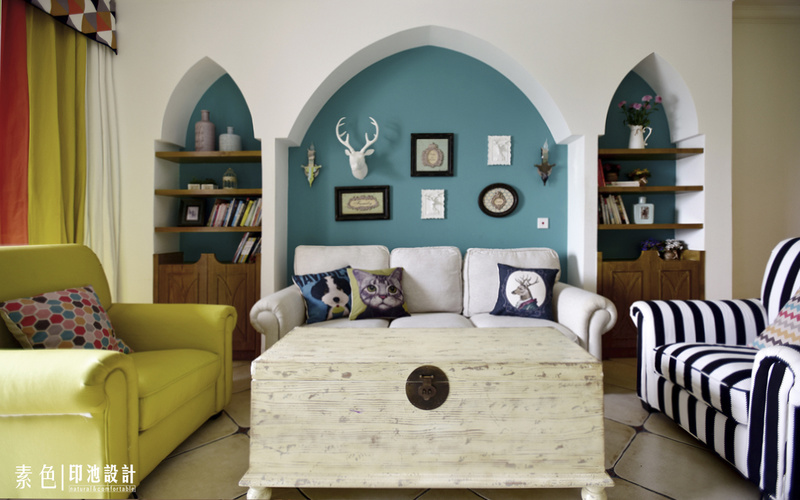 童话城堡 · 深圳美佳华·首誉89平米波普童话风格家装设计丨中国深圳丨印池设计-22
