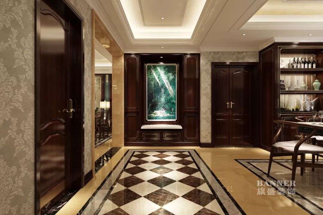 陈蕊曦打造 170㎡欧式温馨住宅 | 色界与生活的完美融合-56